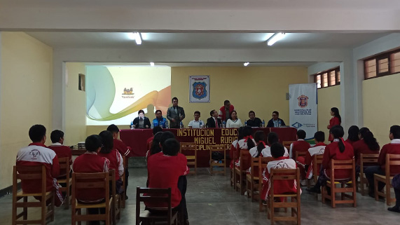 Actividades del Programa Municipal de Educación, Cultura y Ciudadanía Ambiental en las Instituciones Educativas.