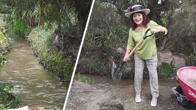 Se pone en marcha construcción de canal de riego en el centro poblado de Humaya - Huaura