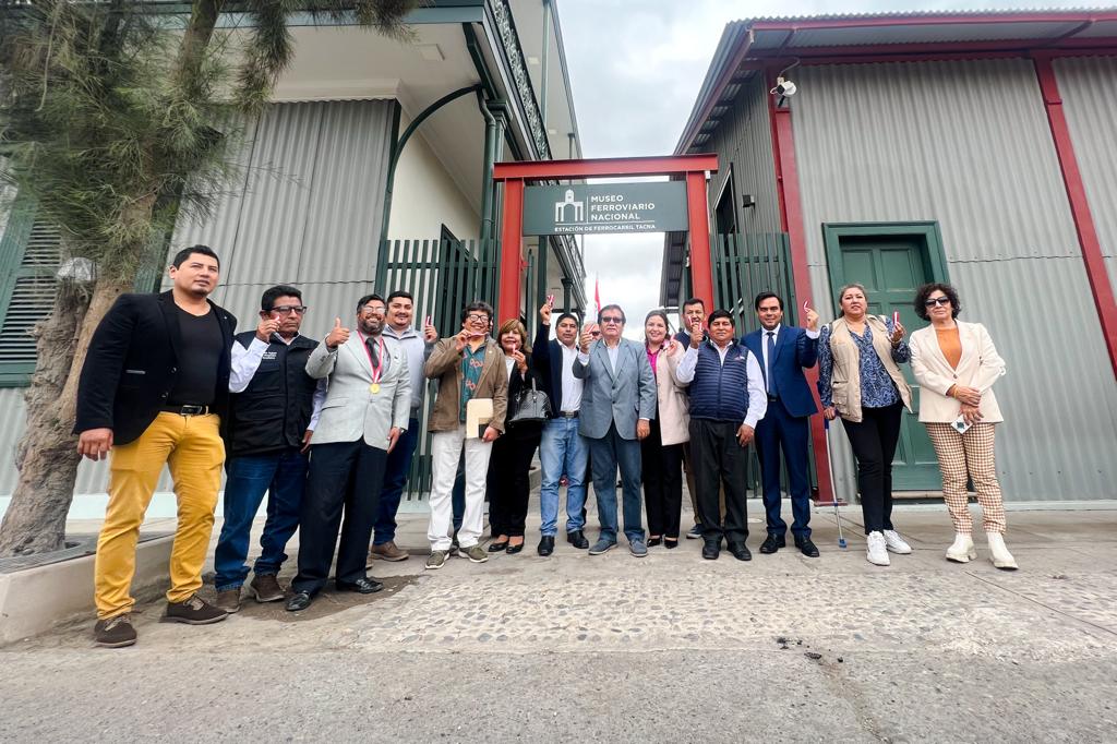 Inicia “Marcha Blanca” de Museo Ferroviario Nacional de Tacna