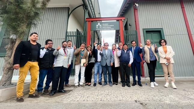 Inicia “Marcha Blanca” de Museo Ferroviario Nacional de Tacna