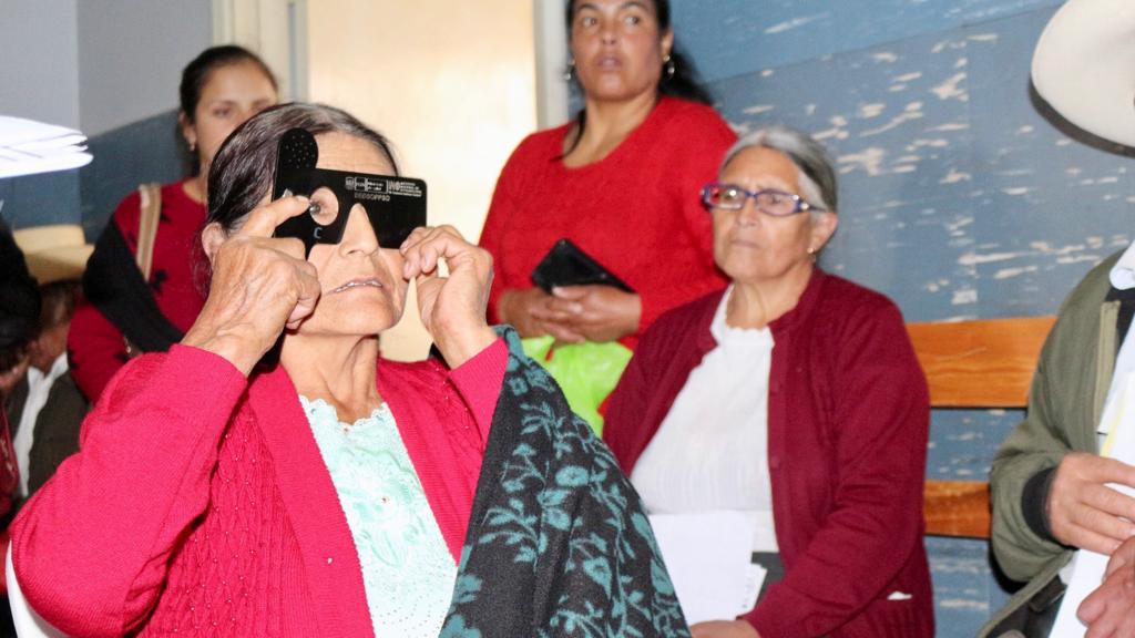 “Operación Vida” Minsa desarrolla campaña oftalmológica gratuita en Cajamarca-