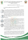 Vista preliminar de documento N°225 RESOLUCION DE ALCALDIA