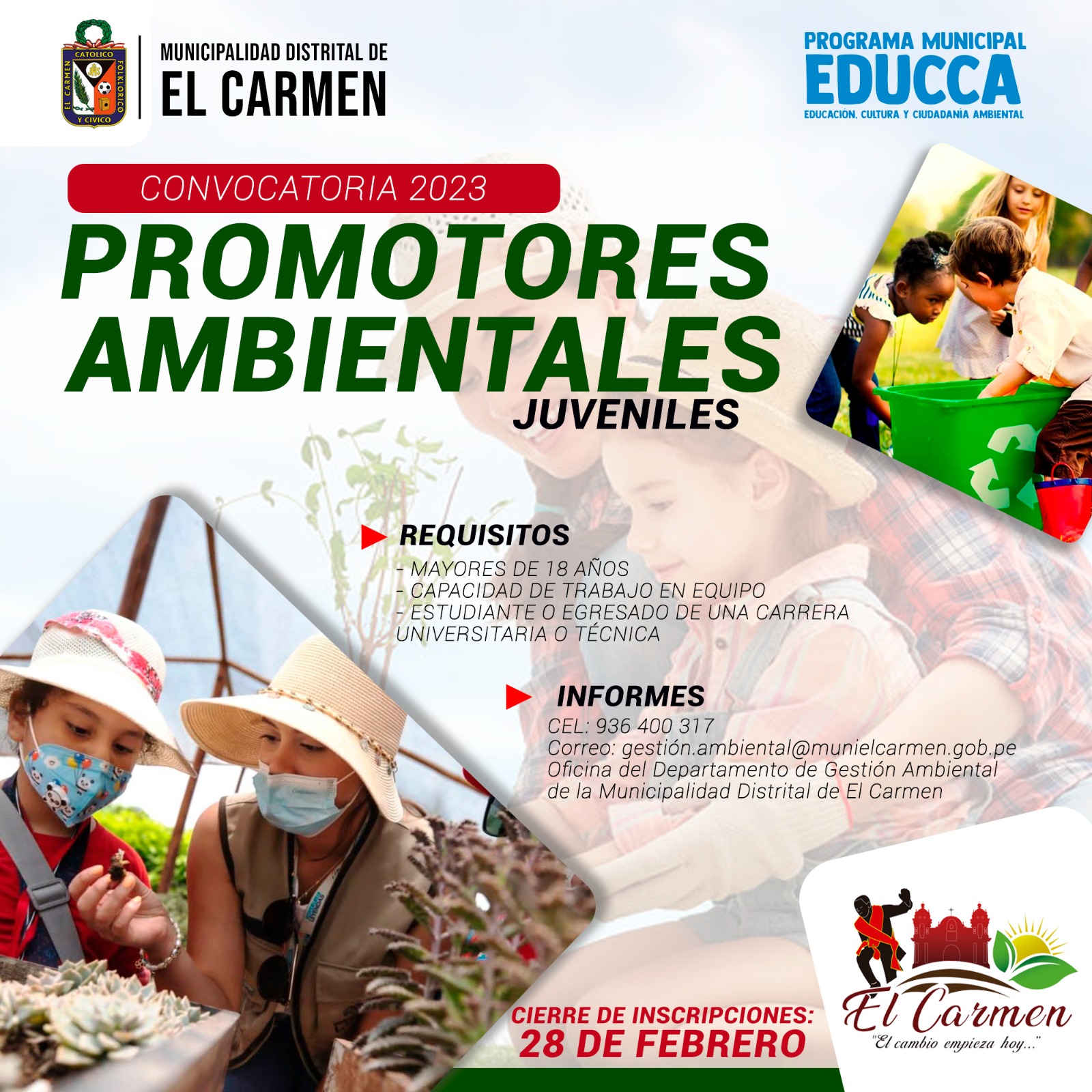 PROMOTORES AMBIENTALES JUVENILES