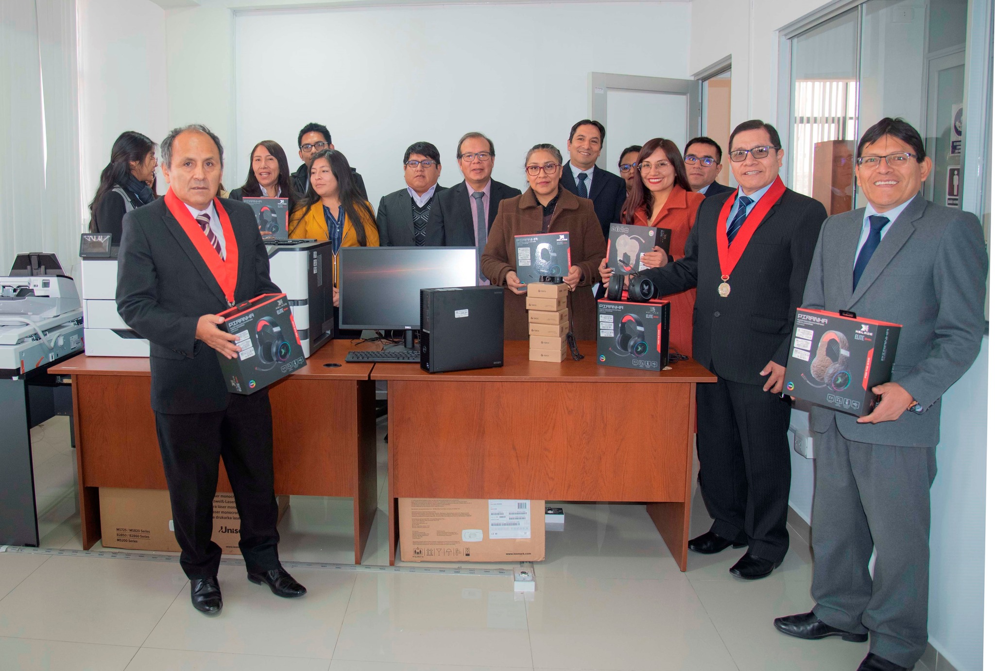 entrega de equipos