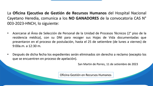Comunicado