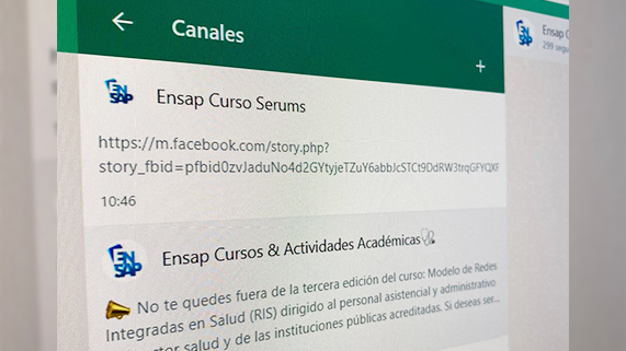 ENSAP rechaza ofertas ilegales de desarrollo de cursos y actividades académicas
