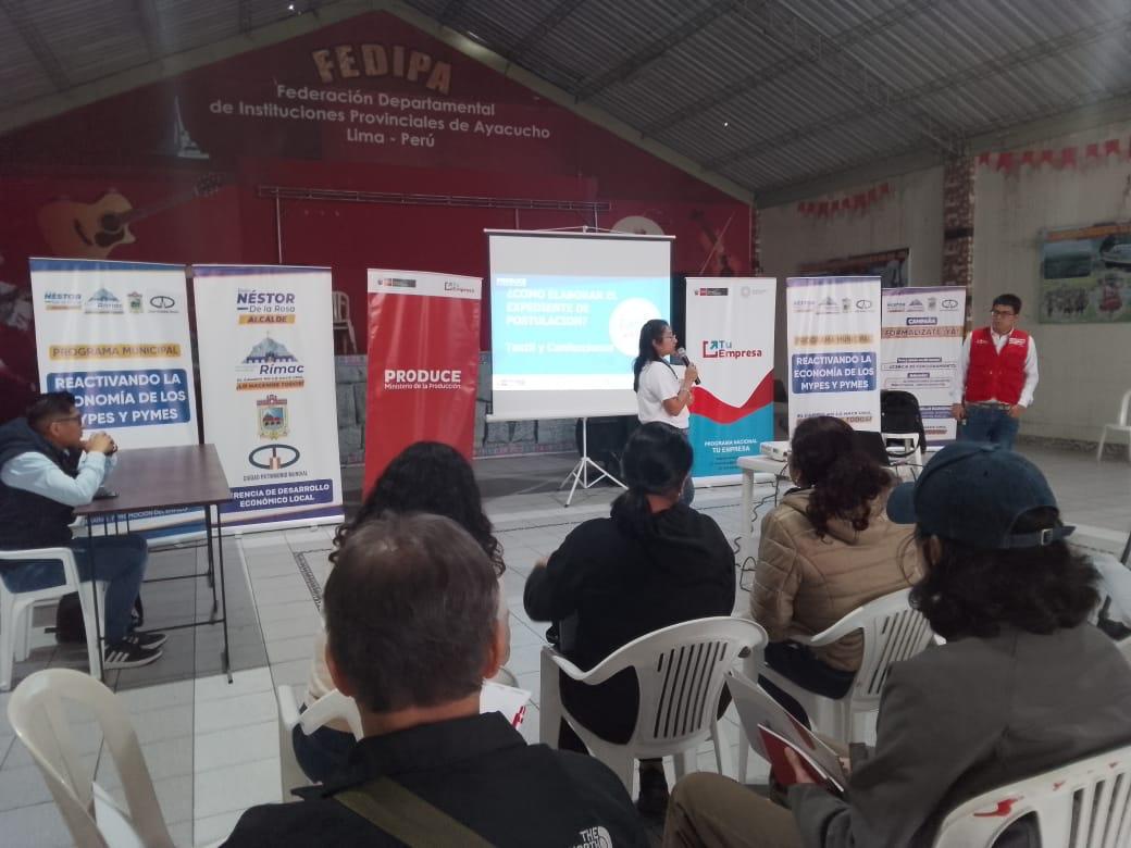 Produce ofrece curso gratuito en compras públicas para MYPE manufactureras