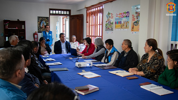 Reunión con la Mesa de Concertación de Amazonas