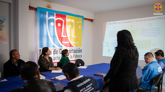 Reunión con la Mesa de Concertación de Amazonas