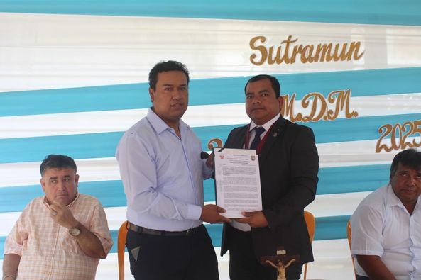 Juramentan Nueva Junta Directiva Del Sutramun Marcavelica.