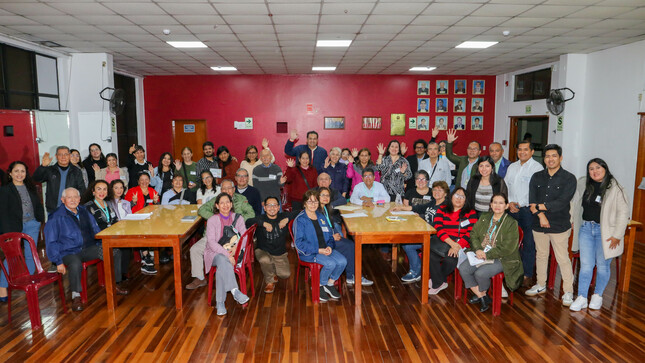 Primer Taller Sectorial para el Plan de Desarrollo Local Concertado 2024 - 2034