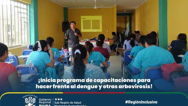Inician programa de capacitación para hacer frente al dengue y otras arbovirosis.
