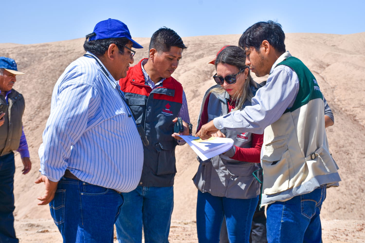 Gobierno Regional de Tacna realizó una inspección técnica a terreno donde se construirá el futuro relleno sanitario