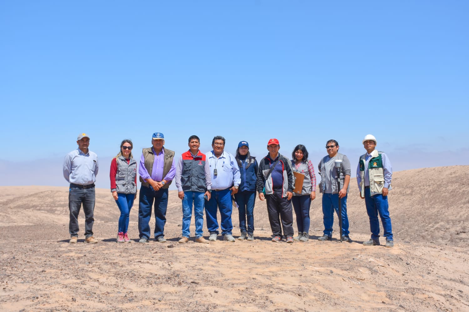 Gobierno Regional de Tacna realizó una inspección técnica a terreno donde se construirá el futuro relleno sanitario