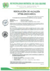 Vista preliminar de documento Resolución de Alcaldía 186-2023