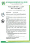 Vista preliminar de documento Resolución de Alcaldía 187-2023