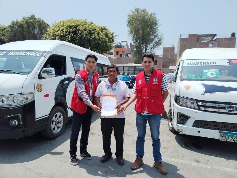 La Municipalidad de Trujillo está motivando a las empresas de transporte público a respetar los derechos de las personas con discapacidad severa , firmando al respecto actas de compromiso.
