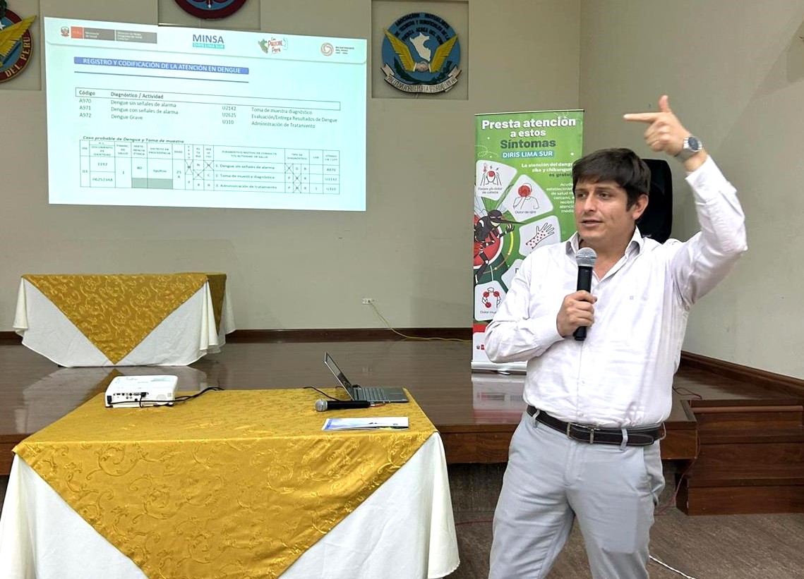 Especialistas en epidemiología se preparan ante posibles brotes de dengue en Lima sur