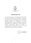 Vista preliminar de documento COMUNICADO CAS ORD. N°002-2023-PROCESO DE CONVOCATORIA CAS ORDINARIO N° 001-2023