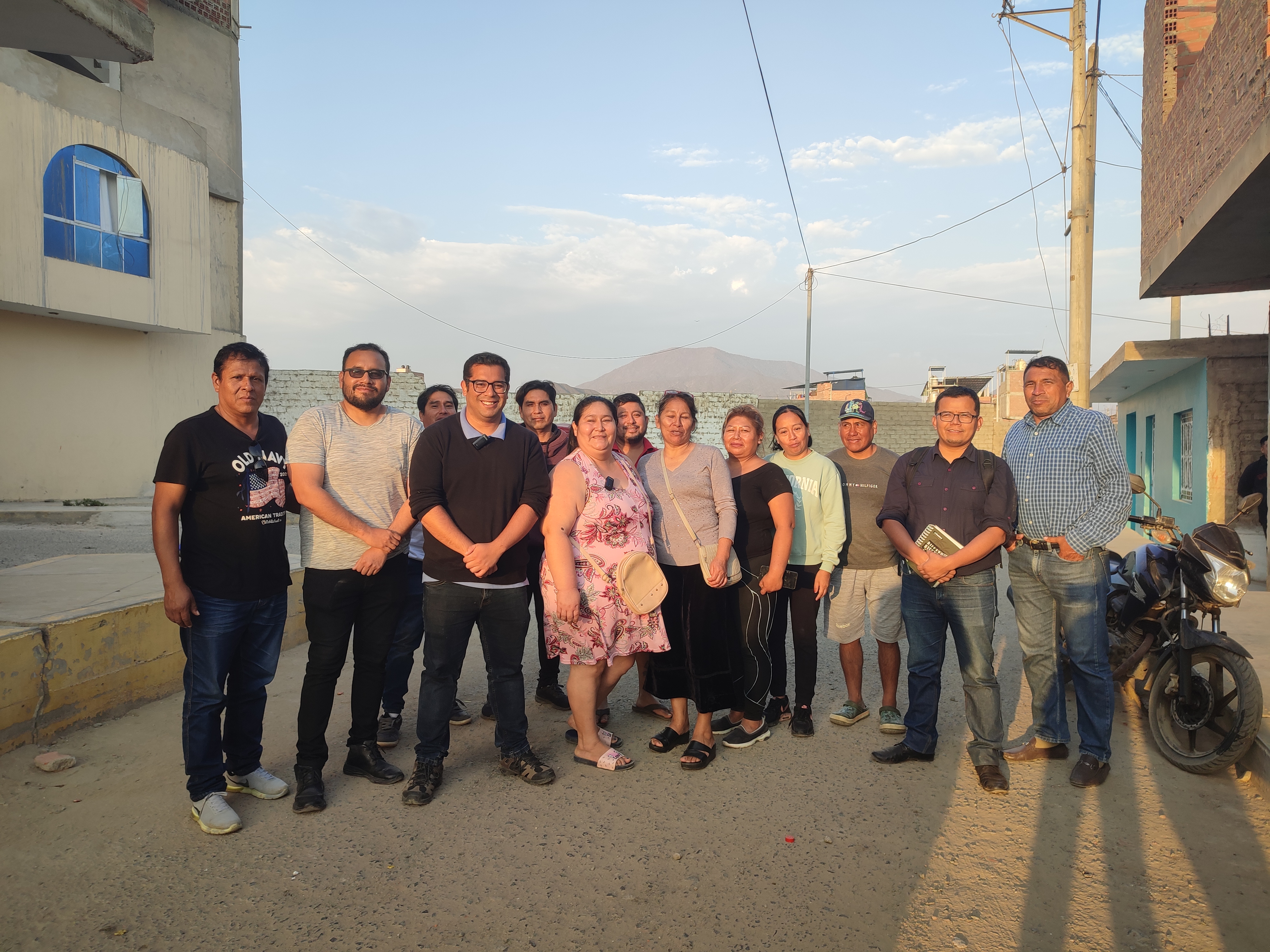 Servidores ediles y junta vecinal de San José obrero