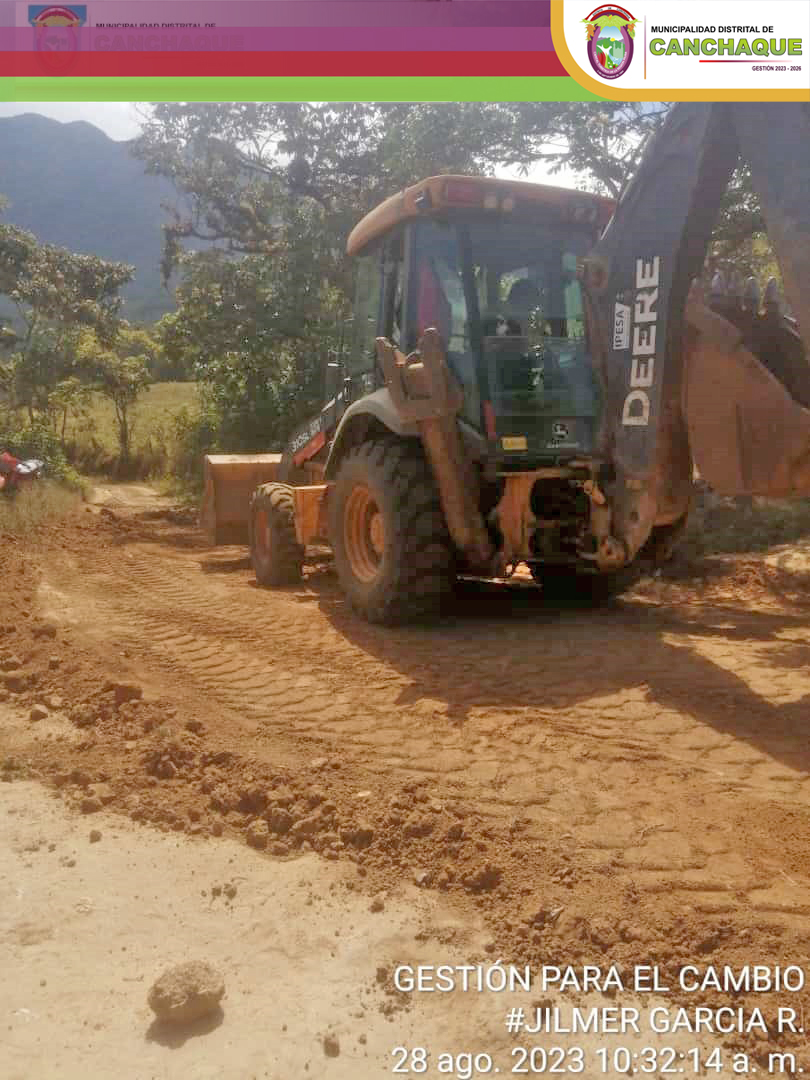 Mantenimiento en vía vecinal, tramos : Hurequeque – Andajo – Laguna del Toro