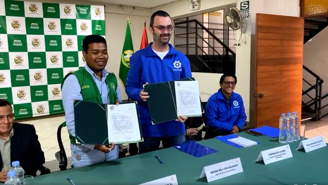 Firma de convenio interinstitucional entre PROFONANPE y la Municipalidad Distrital de Mala! 