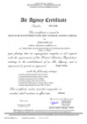 Vista preliminar de documento Air Agency Certificate - SPUY-238K
