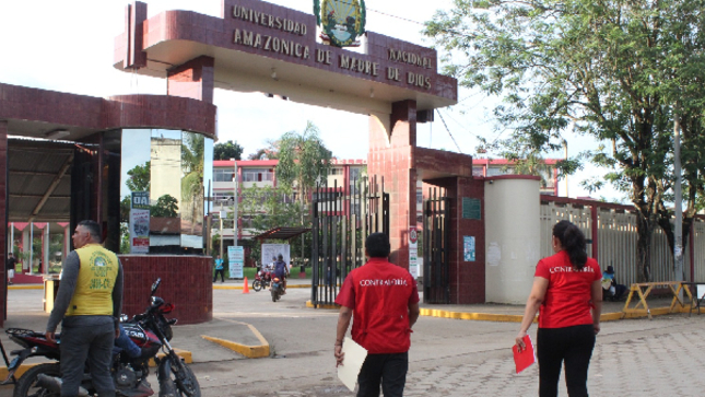 La Contraloría General de la República evidenció que la Universidad Nacional Amazónica de Madre de Dios (UNAMAD) no cuenta con autoridades ni con procedimientos para prevenir e intervenir frente a casos de hostigamiento sexual, lo que podría generar el riesgo de incurrir en una futura sanción o multa de parte de la Superintendencia Nacional de Educación Superior Universitaria (SUNEDU). 