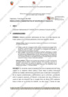Vista preliminar de documento Resolución Administrativa