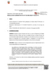 Vista preliminar de documento Resolución Administrativa