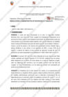 Vista preliminar de documento Resolución Administrativa