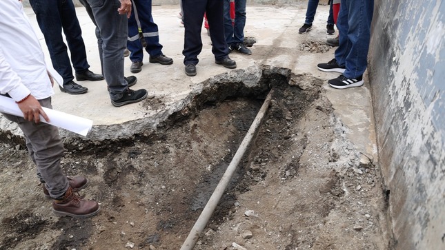 Avanza en el control de emergencia ambiental en I.E. José Pardo de Negritos (Piura)