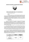 Vista preliminar de documento Resolución Directoral N° 0231-2023-INIA-OA