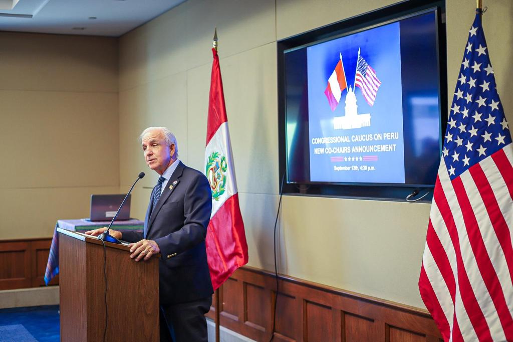Presentación de nuevos Copresidentes del Grupo Congresal Perú en el Capitolio de los Estados Unidos