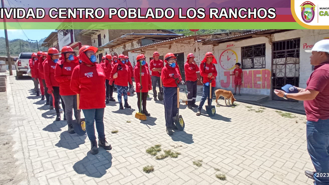 🟥🟩🟦 || Inicio de actividades de Lurawi Peru – Intervención en el Centro Poblado los Ranchos y el Caserío San Francisco. 