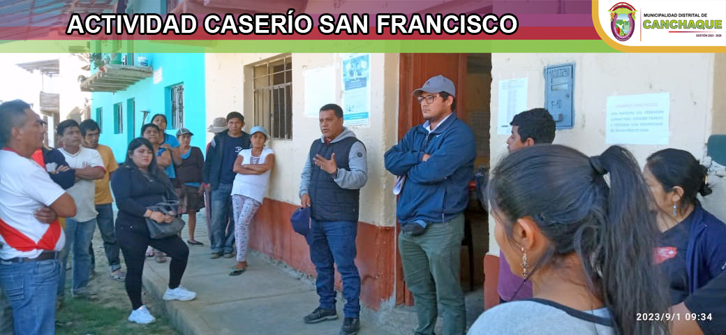 🟥🟩🟦 || Inicio de actividades de Lurawi Peru – Intervención en el Centro Poblado los Ranchos y el Caserío San Francisco.