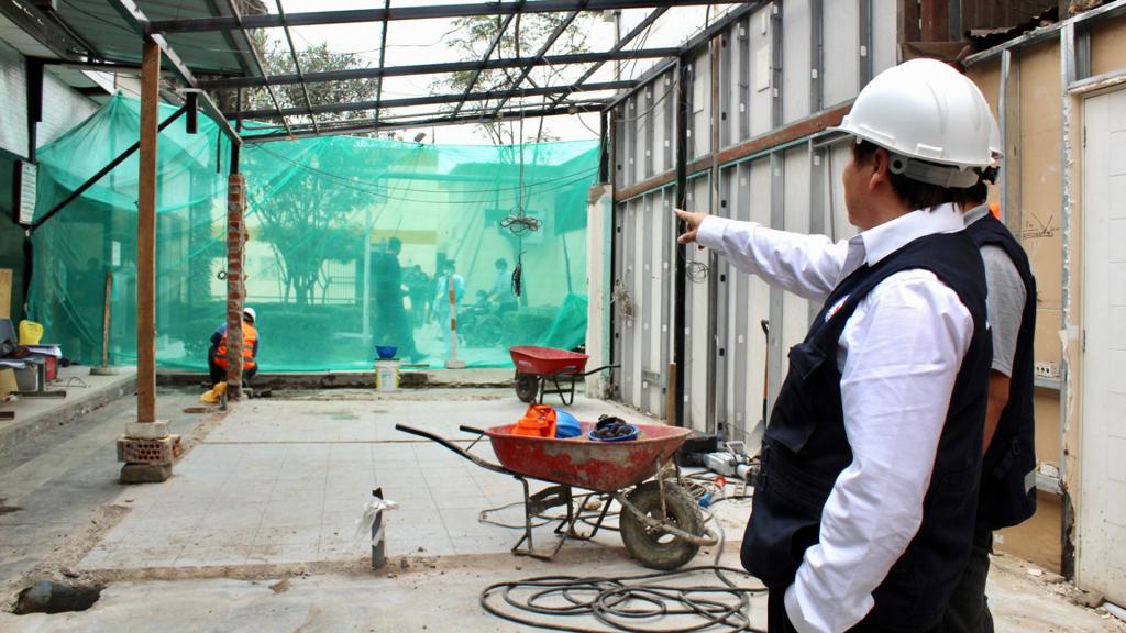 Se inician obras de remodelación de ambientes en el Hospital San Juan de Lurigancho