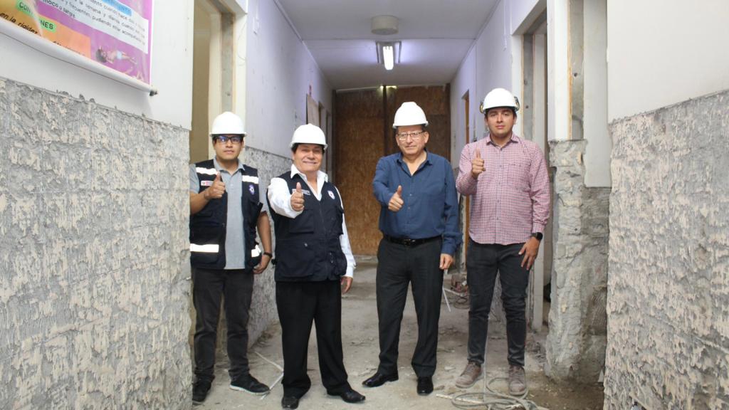 Se inician obras de remodelación de ambientes en el Hospital San Juan de Lurigancho