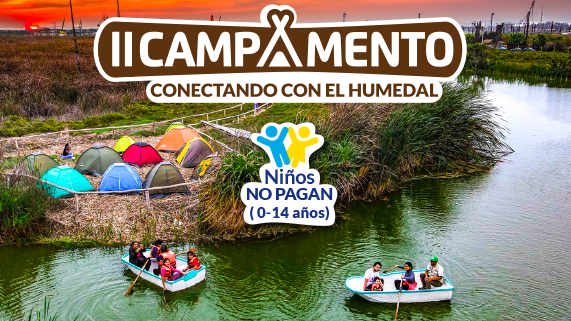 ¡NIÑOS NO PAGAN! II campamento "Conectando con el Humedal"