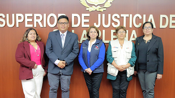 Presidenta de la Corte Superior del Callao, Teresa Soto Gordon y Prefecto Regional del Callao, Alexander Calderón Huamán trabajarán por escolares chalacos
