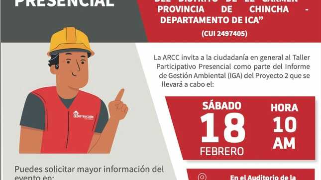 TALLER PARTICIPATIVO PRESENCIAL - IGA PROYECTO 2