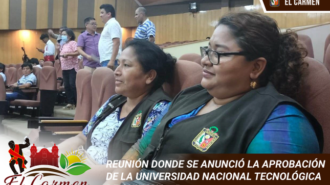 UNIVERSIDAD NACIONAL TECNOLÓGICA DE CHINCHA PODRÍA SER PRONTO UNA REALIDAD