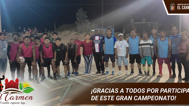 GRACIAS A TODOS POR PARTICIPAR DE ESTE GRAN CAMPEONATO POR CARNAVAL NEGRO 2023