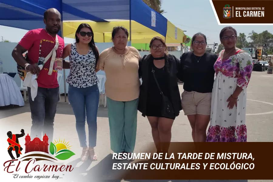 TARDE DE MISTURA, ESTANTES CULTURALES Y ECOLÓGICO