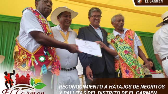 FESTIVAL DE LA VENDIMIA DE ICA 2023, RECONOCIMIENTO A HATAJOS DE NEGRITOS Y PALLITAS DE LA REGIÓN DE ICA