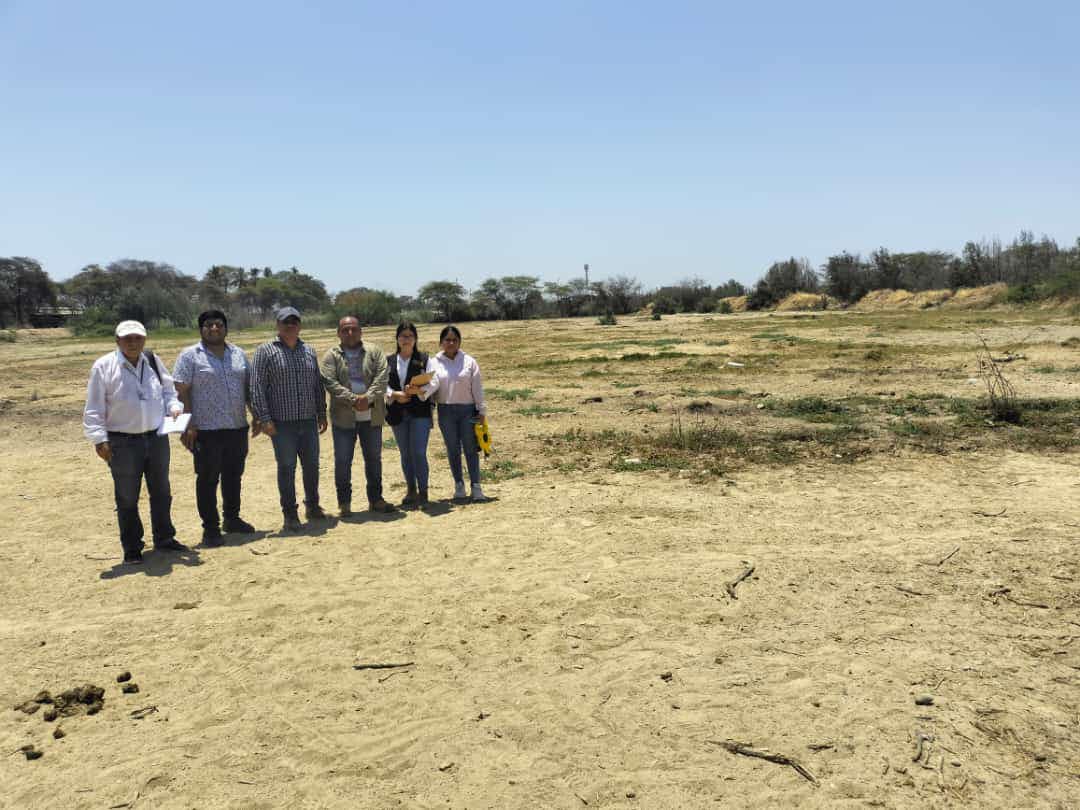 Inspeccionan Terreno Para Promover Proyecto De Parque Ecológico Y Humedal Artificial En Sullana