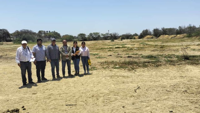 Inspeccionan Terreno Para Promover Proyecto De Parque Ecológico Y Humedal Artificial En Sullana