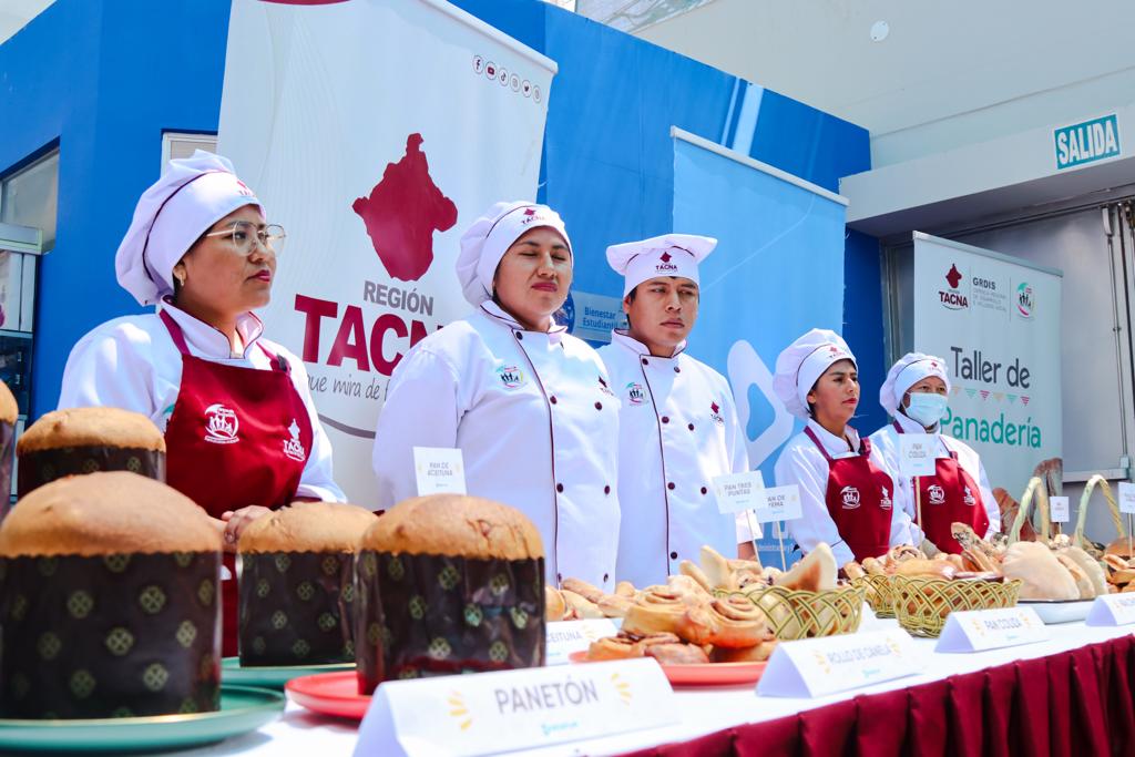 Sesenta personas con discapacidad fueron beneficiadas con taller de panadería