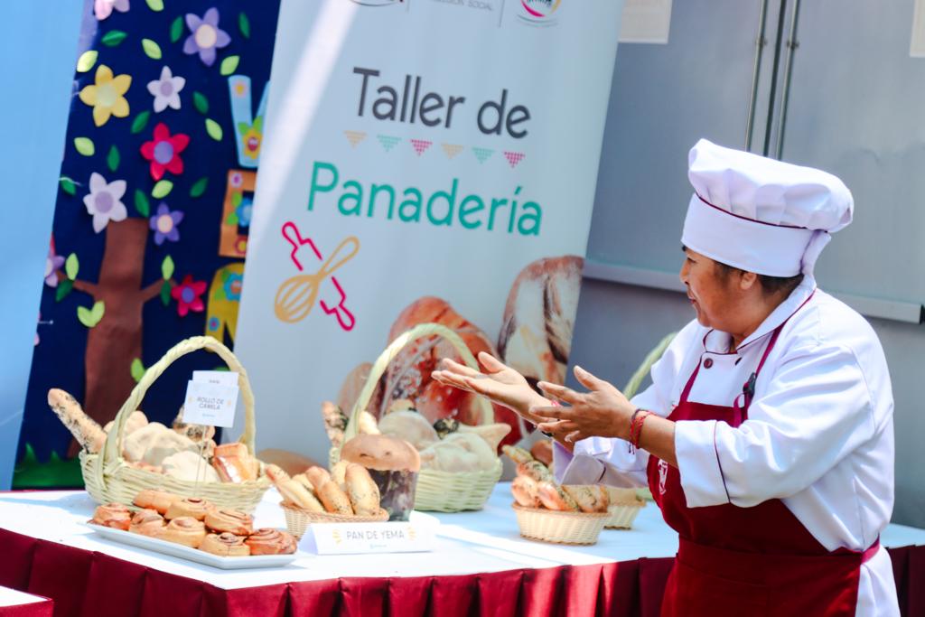 Sesenta personas con discapacidad fueron beneficiadas con taller de panadería