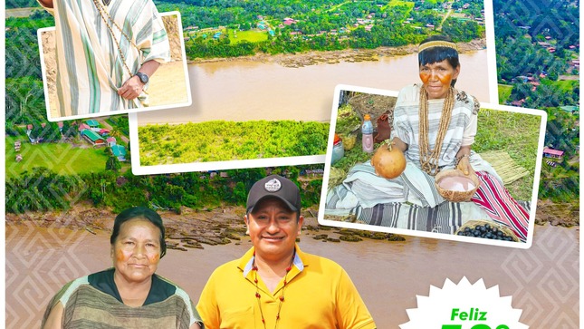 Feliz 53 aniversario Comunidad nativa de Nuevo Mundo